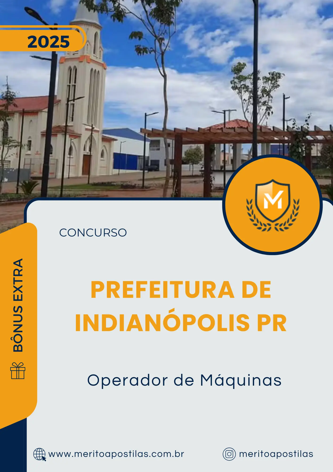 Apostila Operador de Máquinas Prefeitura de Indianópolis PR 2025