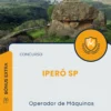 Apostila Operador de Máquinas Concurso Iperó SP 2025