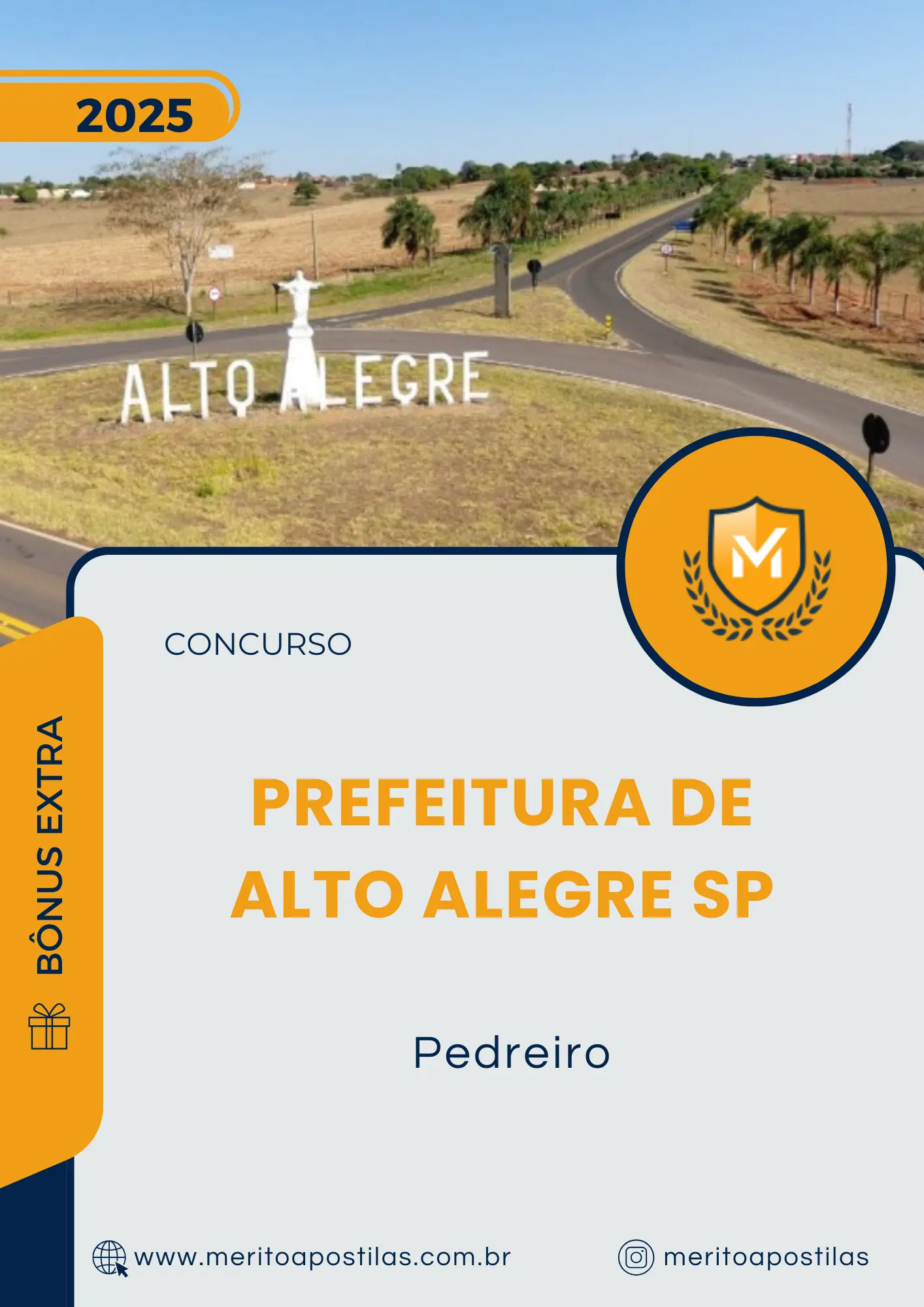 Apostila Pedreiro Prefeitura de Alto Alegre SP 2025
