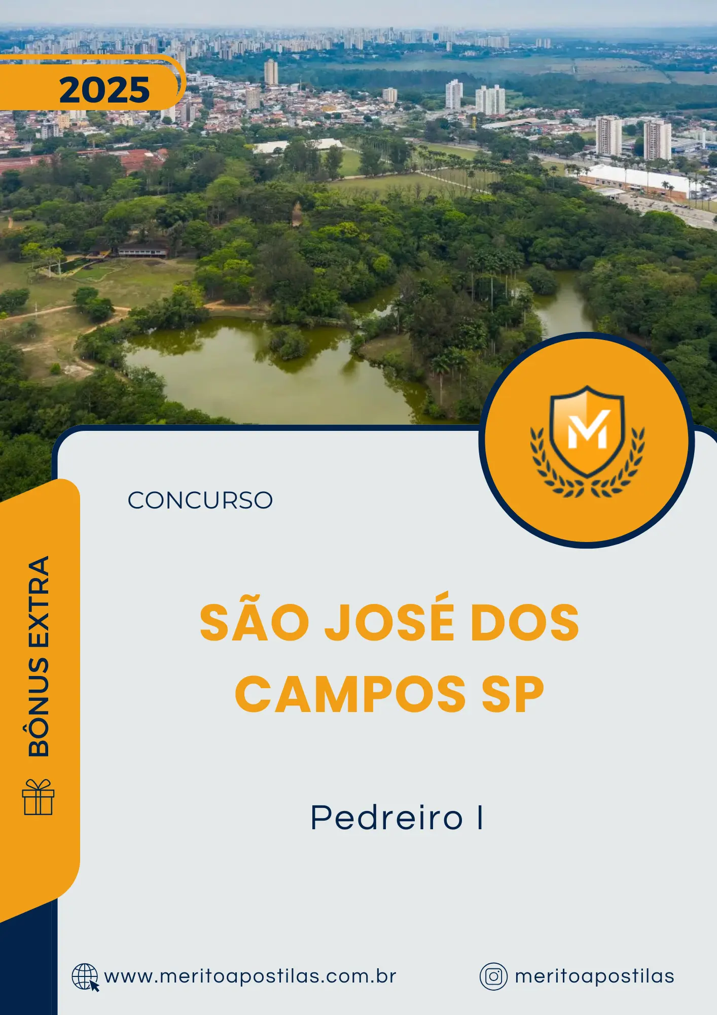 Apostila Pedreiro I Concurso URBAM São José dos Campos SP 2025