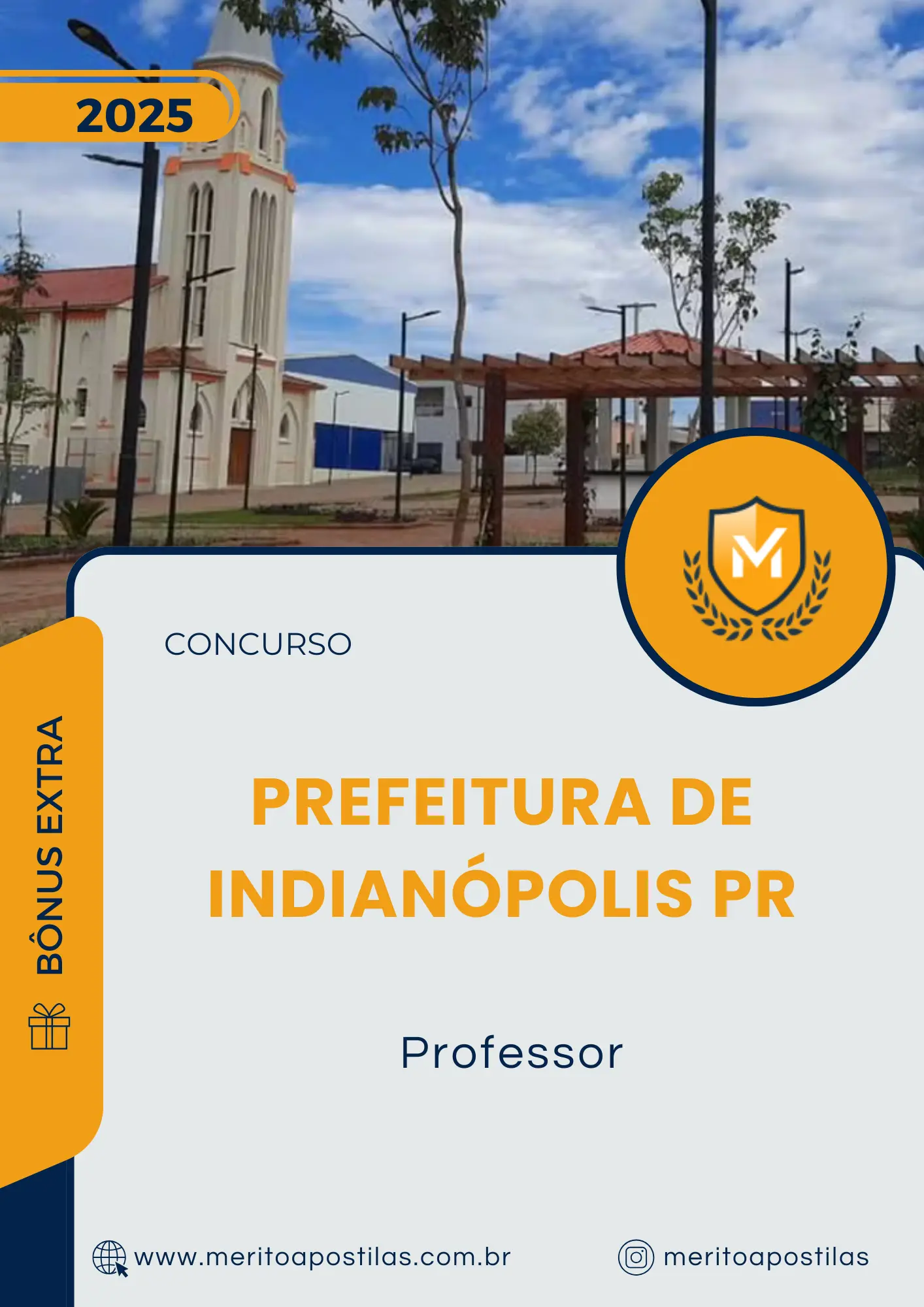 Apostila Professor Prefeitura de Indianópolis PR 2025