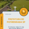 Apostila Professor Adjunto de Educação Básica II Português Prefeitura de Potirendaba SP 2025