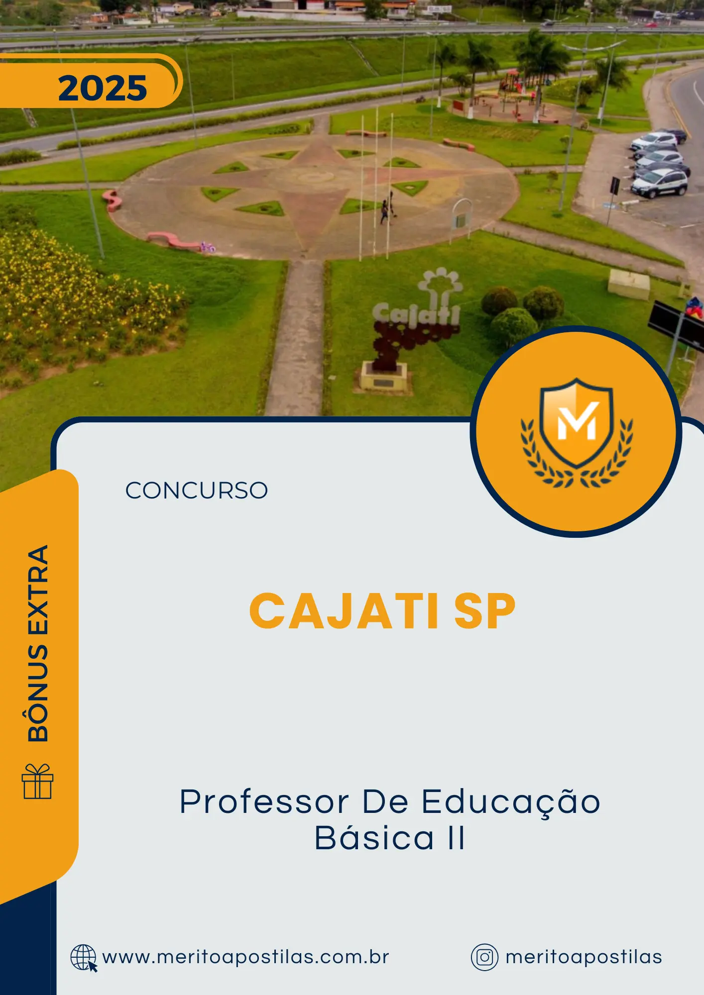 Apostila Professor De Educação Básica II Concurso Cajati SP 2025
