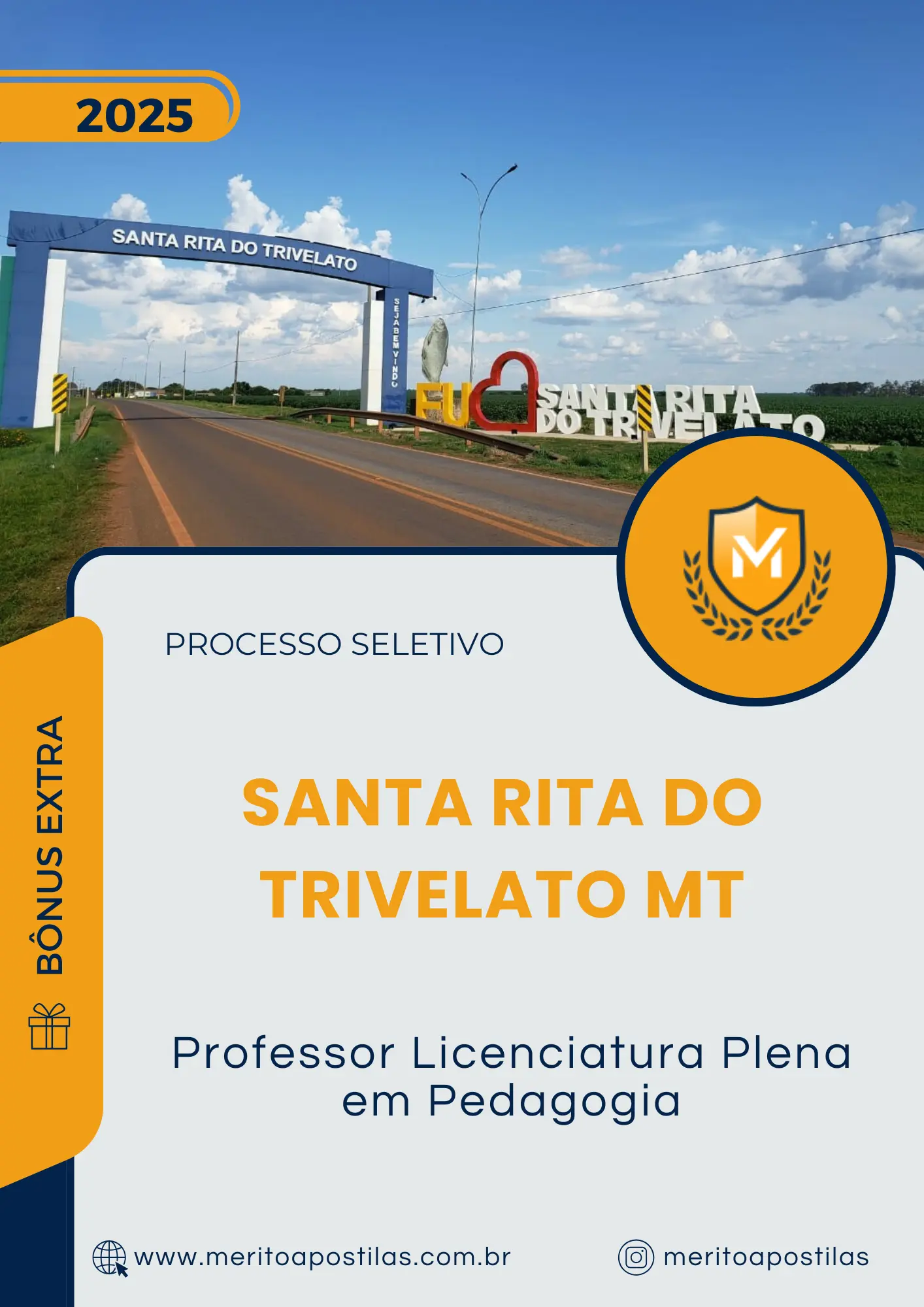 Apostila Professor Licenciatura Plena em Pedagogia Santa Rita do Trivelato MT 2025