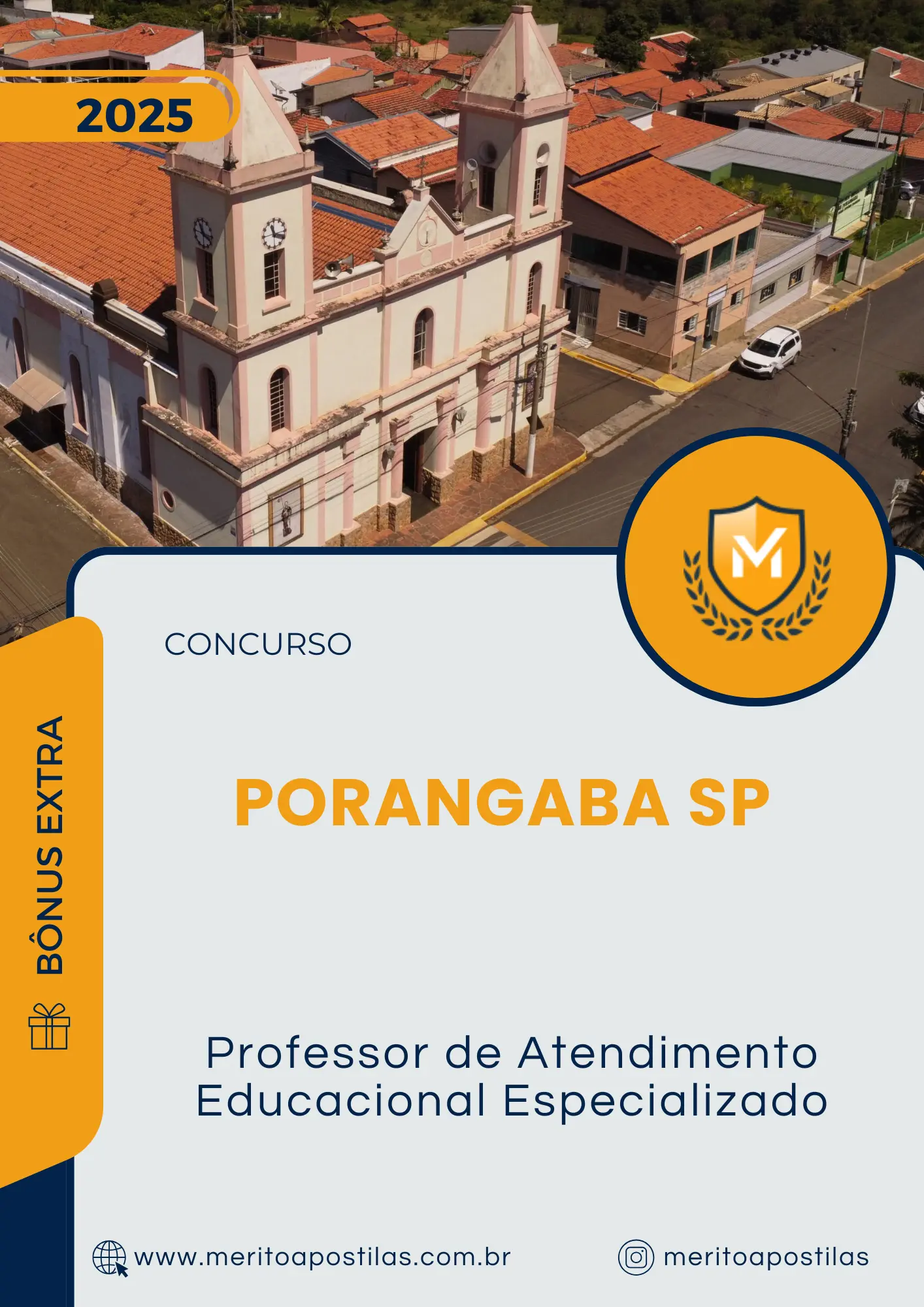 Apostila Professor de Atendimento Educacional Especializado Concurso Porangaba SP 2025