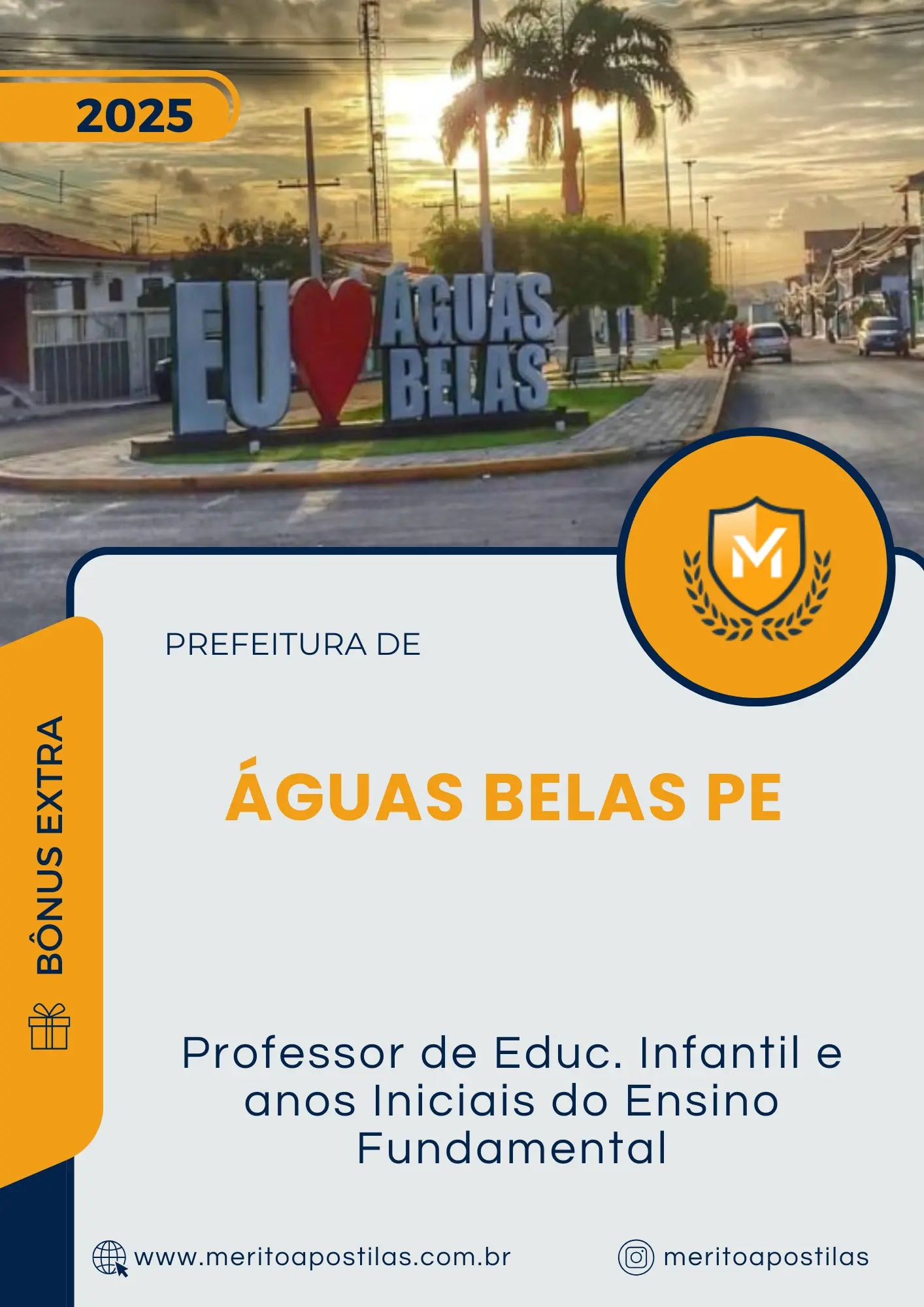 Apostila Professor de Educ. Infantil e Anos Iniciais do Ensino Fundamental Prefeitura de Águas Belas PE 2025