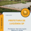 Apostila Professor de Educação Básica II Artes Prefeitura de Luiziânia SP 2025