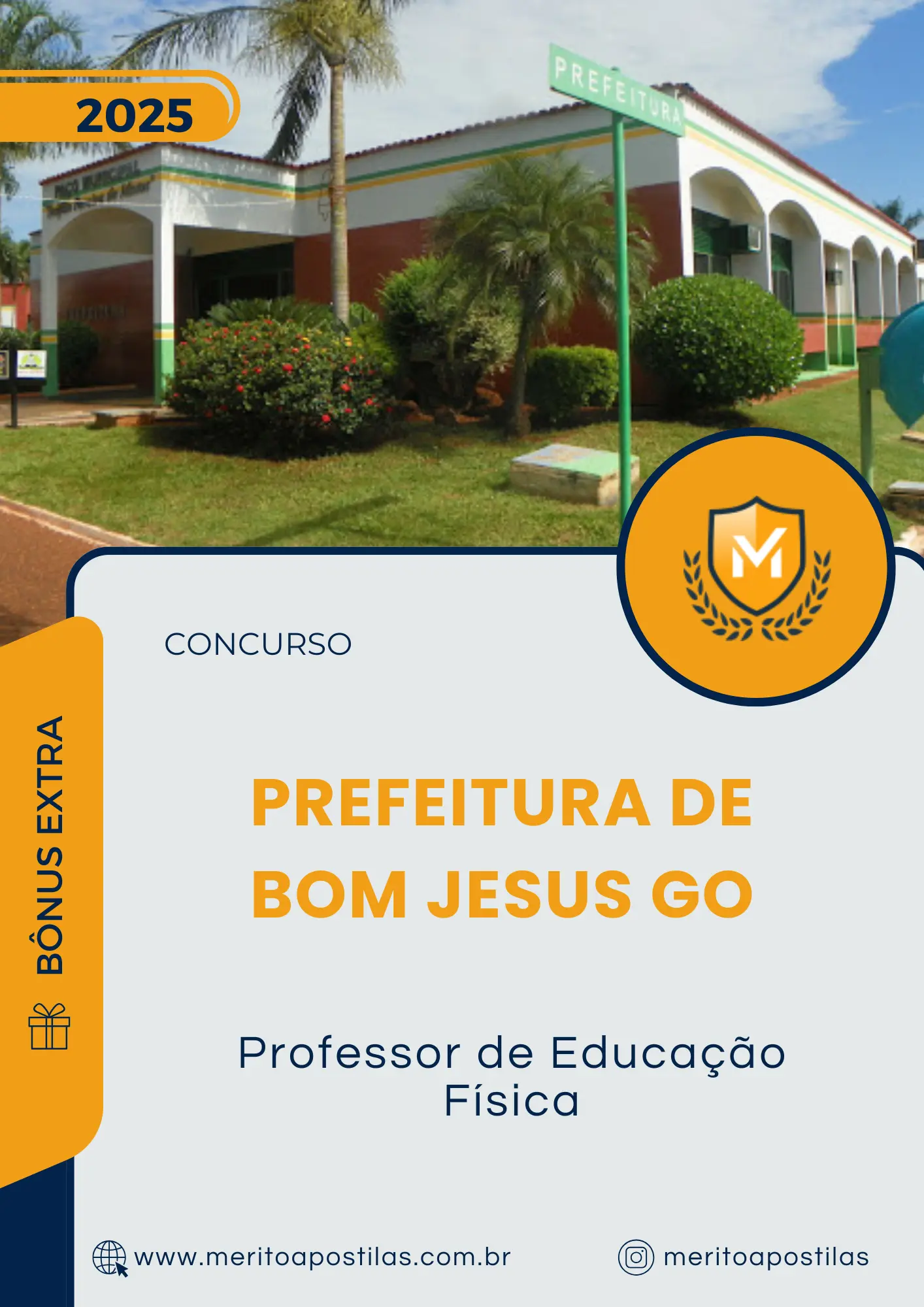 Apostila Professor de Educação Física Prefeitura de Bom Jesus GO 2025