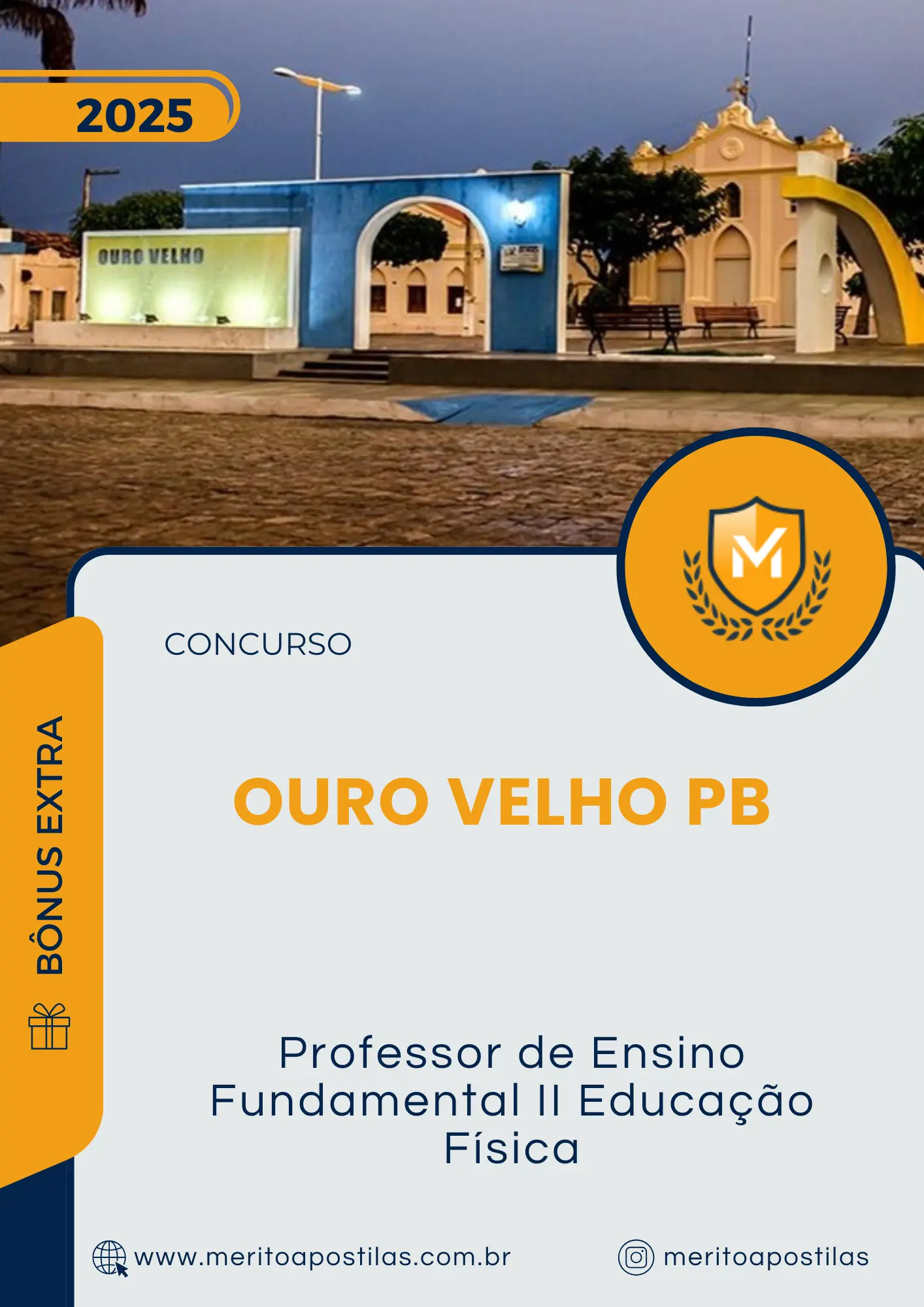Apostila Professor de Ensino Fundamental II Educação Física Concurso Ouro Velho PB 2025