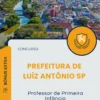 Apostila Professor de Primeira Infância Prefeitura de Mogi Mirim SP 2025
