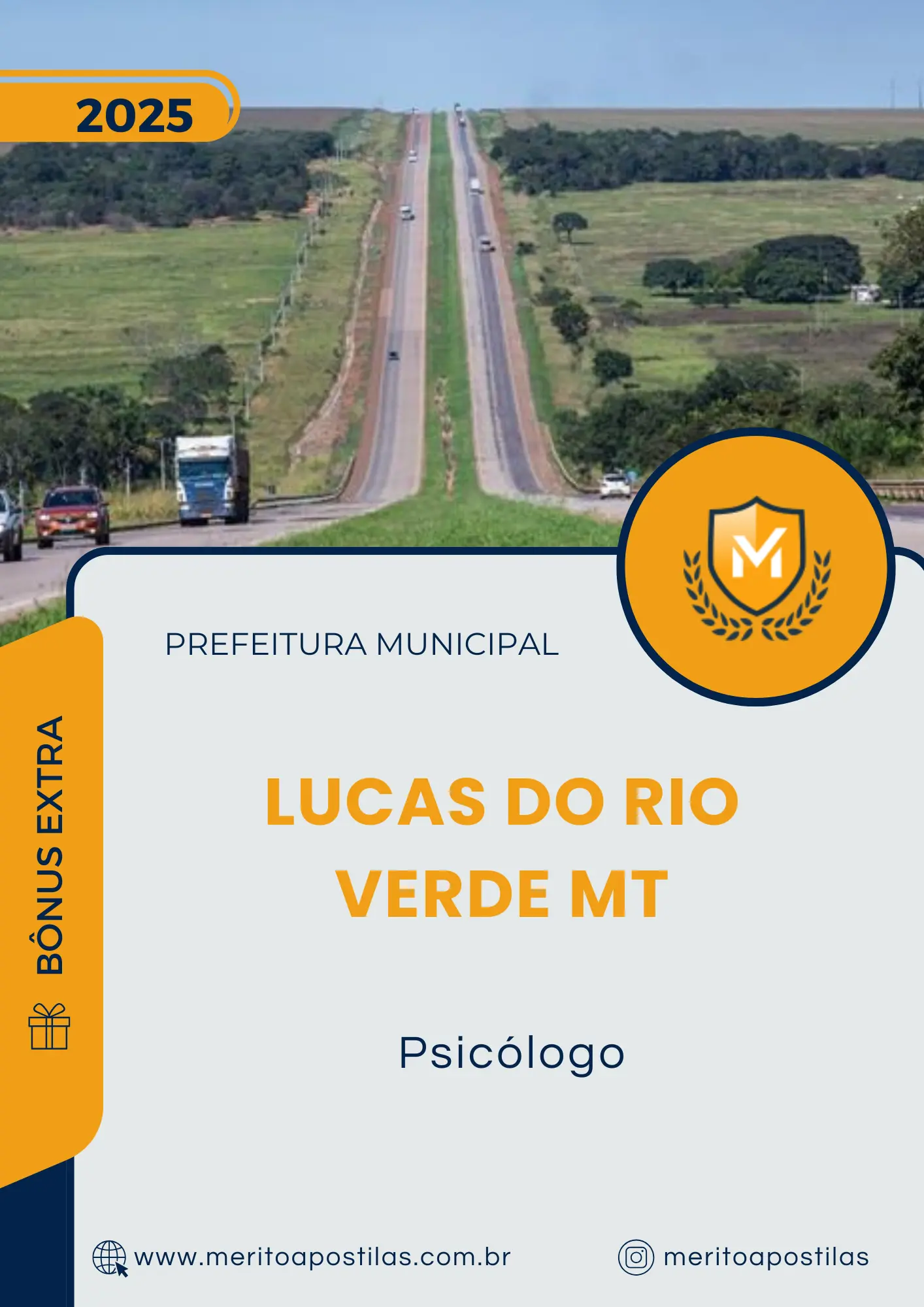 Apostila Psicólogo Prefeitura de Lucas do Rio Verde MT 2025