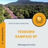 Apostila Recepcionista Prefeitura de Teodoro Sampaio SP 2025