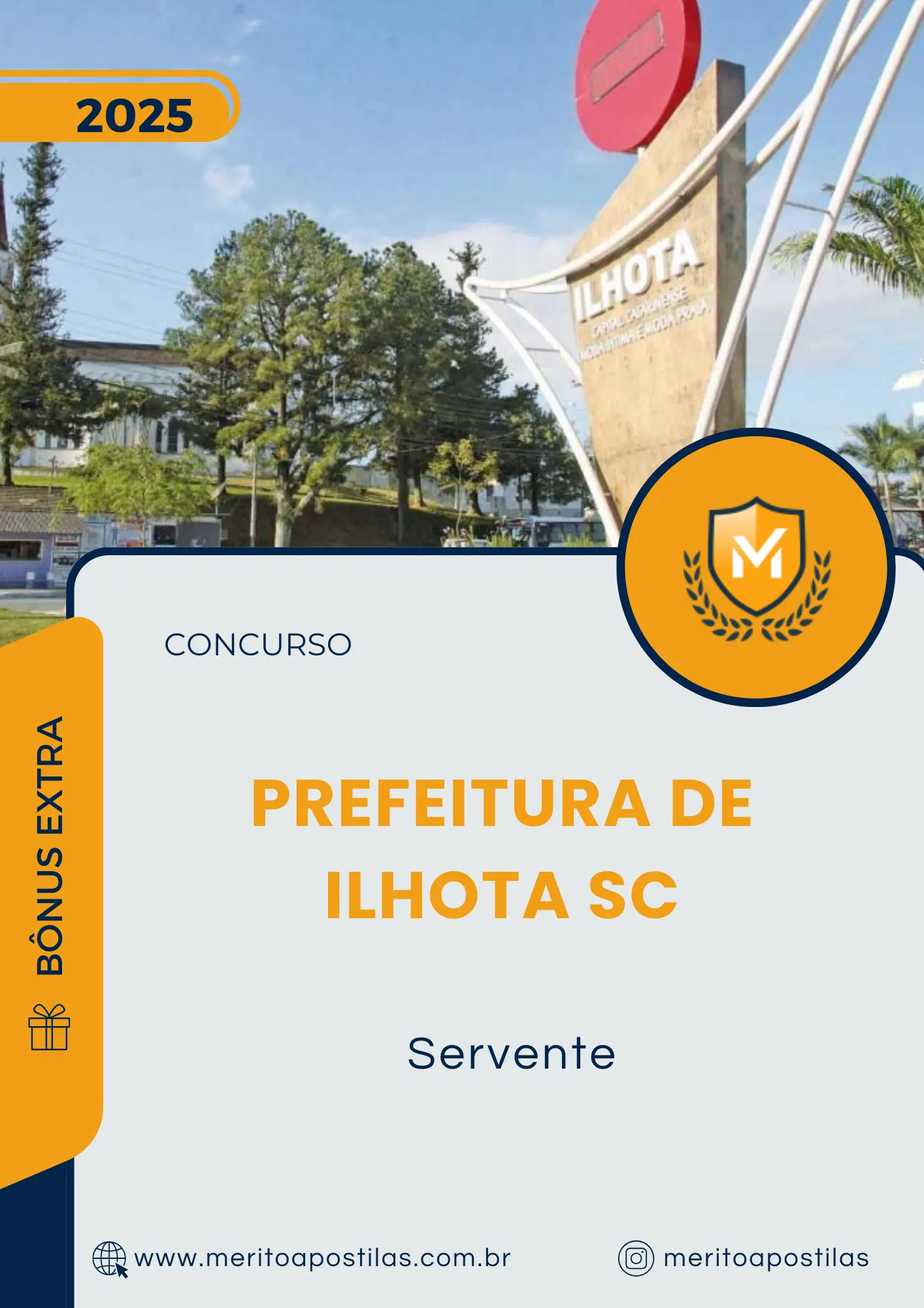 Apostila Servente Prefeitura de Ilhota SC 2025