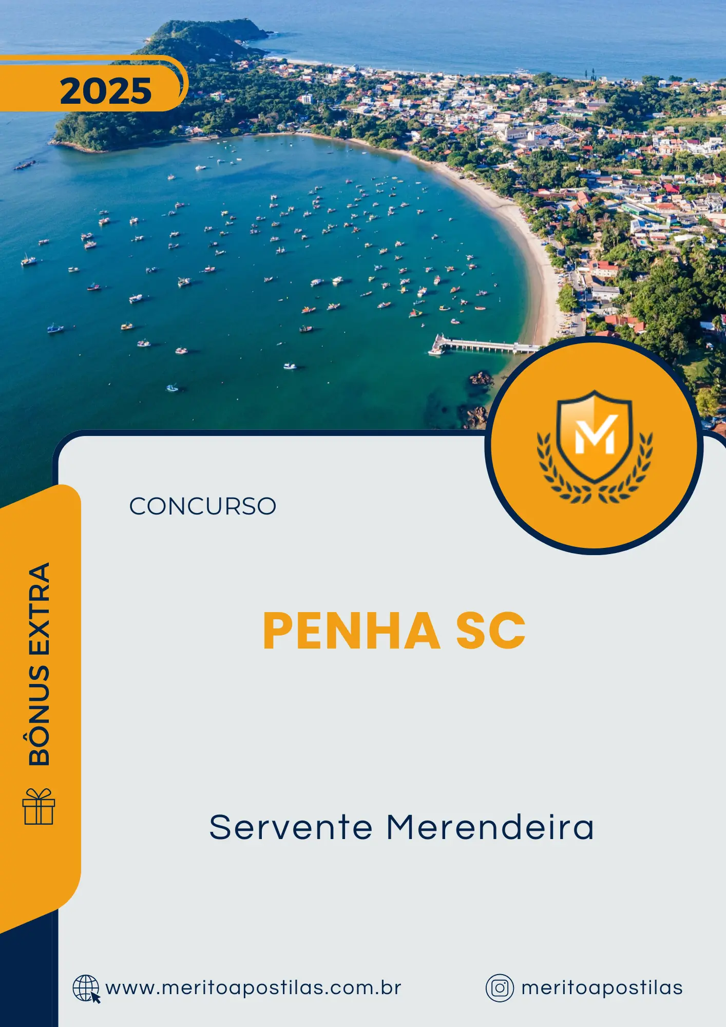Apostila Servente Merendeira Concurso Penha SC 2025