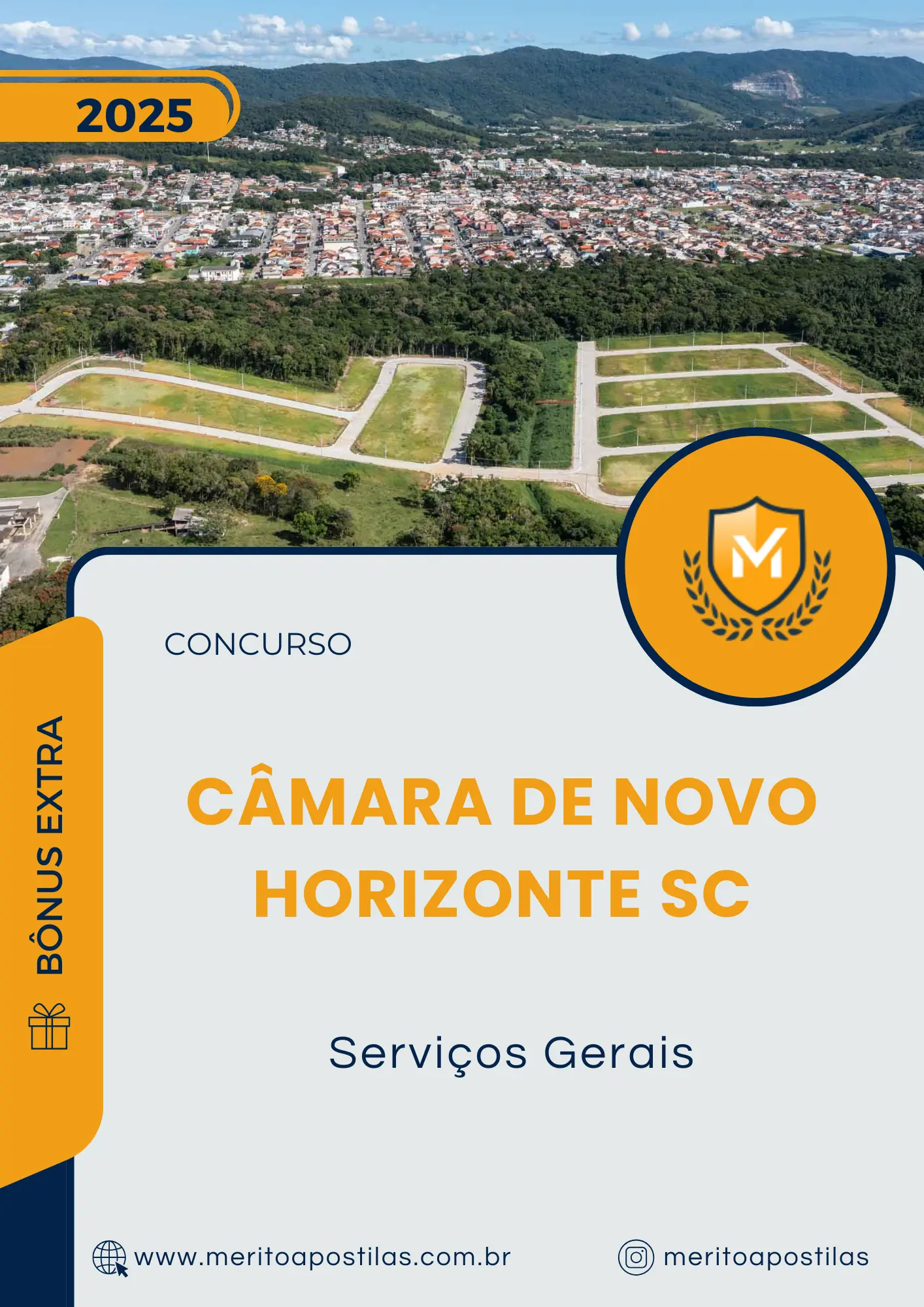 Apostila Serviços Gerais Câmara de Novo Horizonte SC 2025