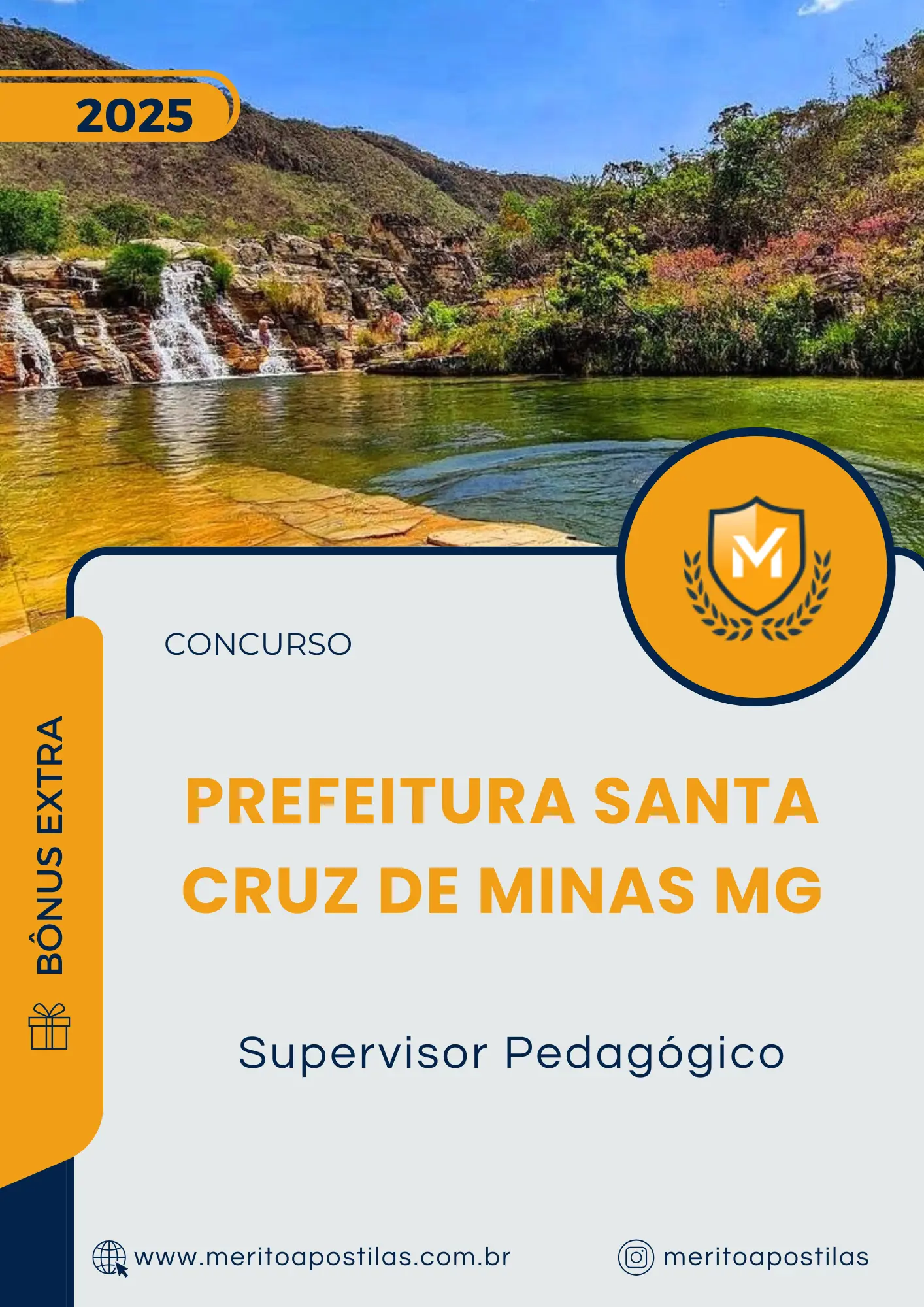 Apostila Supervisor Pedagógico Prefeitura Santa Cruz de Minas MG 2025