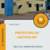 Apostila Técnico Administrativo Prefeitura de Luciara MT 2025