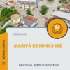 Apostila Técnico Administrativo Concurso Maripá de Minas MG 2025