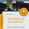 Apostila Técnico de Enfermagem Prefeitura de São Miguel da Boa Vista SC 2025