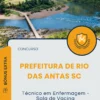 Apostila Técnico em Enfermagem Sala de Vacina Prefeitura de Rio das Antas SC 2025