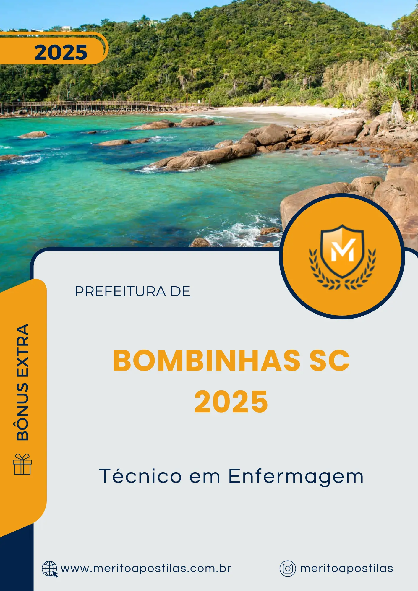 Apostila Técnico em Enfermagem Prefeitura de Bombinhas SC 2025