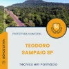 Apostila Técnico em Farmácia Prefeitura de Teodoro Sampaio SP 2025