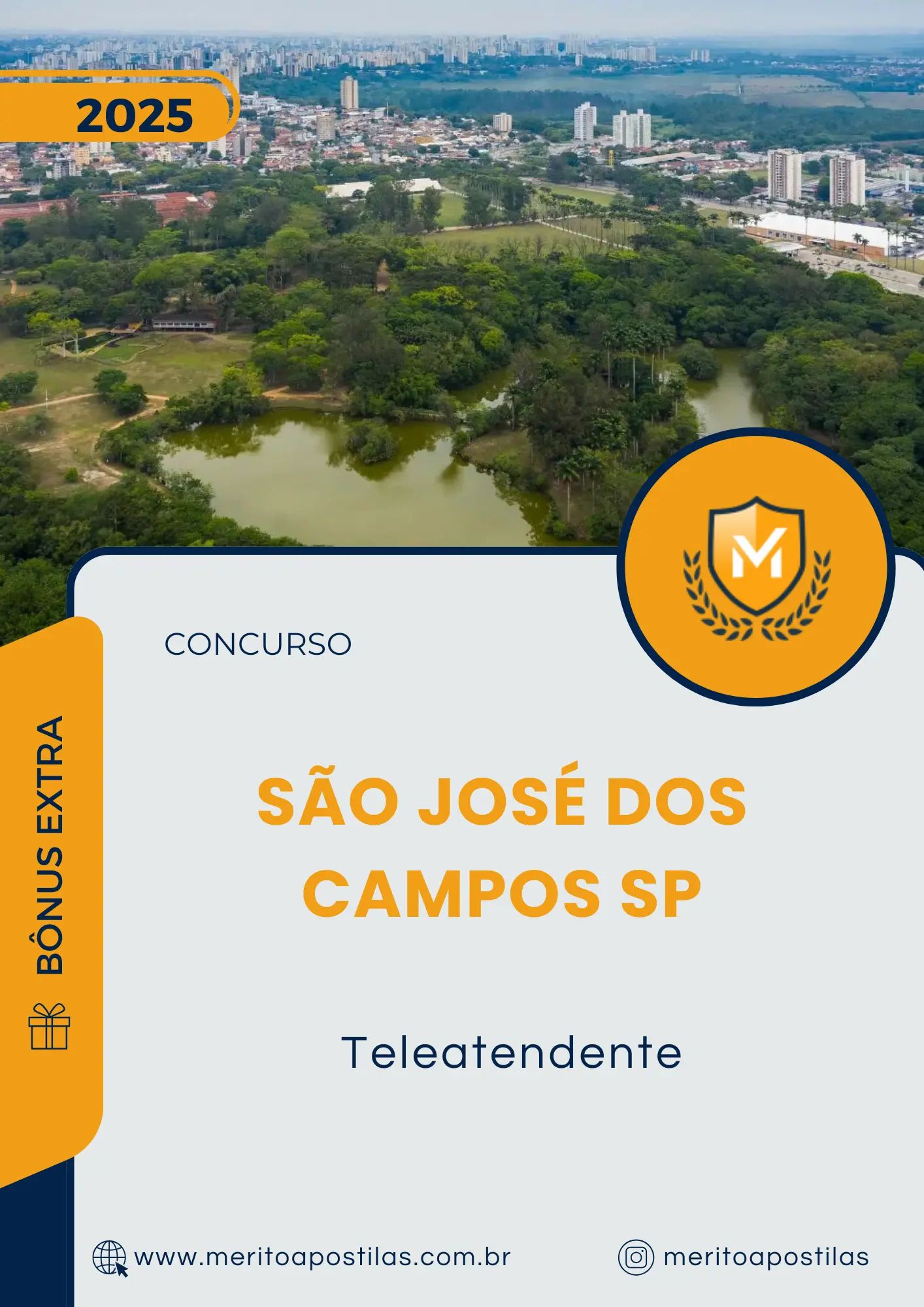Apostila Teleatendente Concurso URBAM São José dos Campos SP 2025