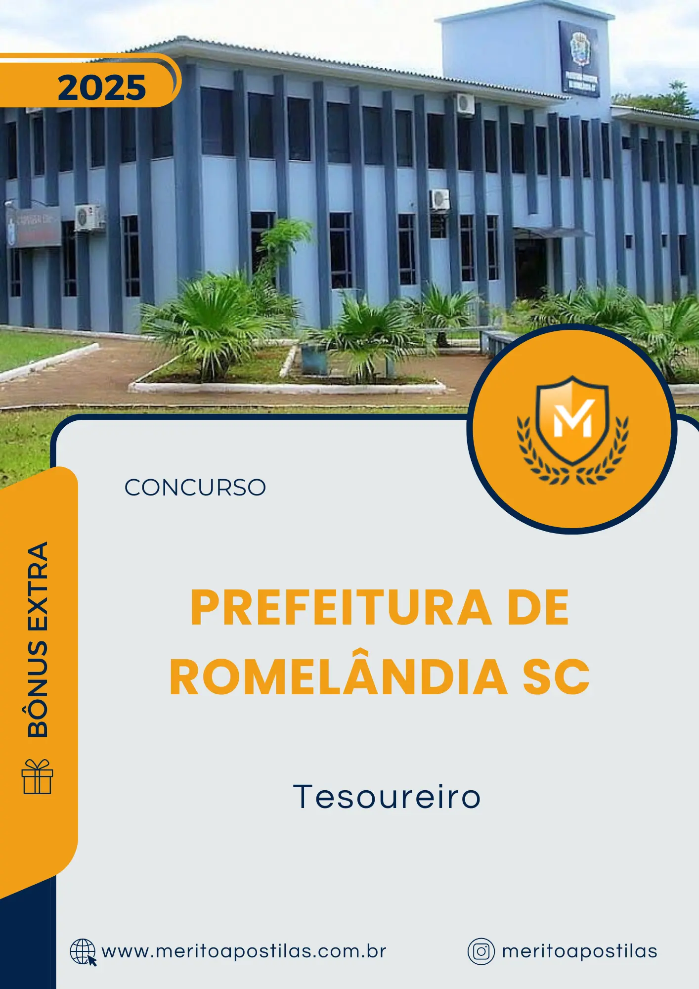 Apostila Tesoureiro Prefeitura de Romelândia SC 2025