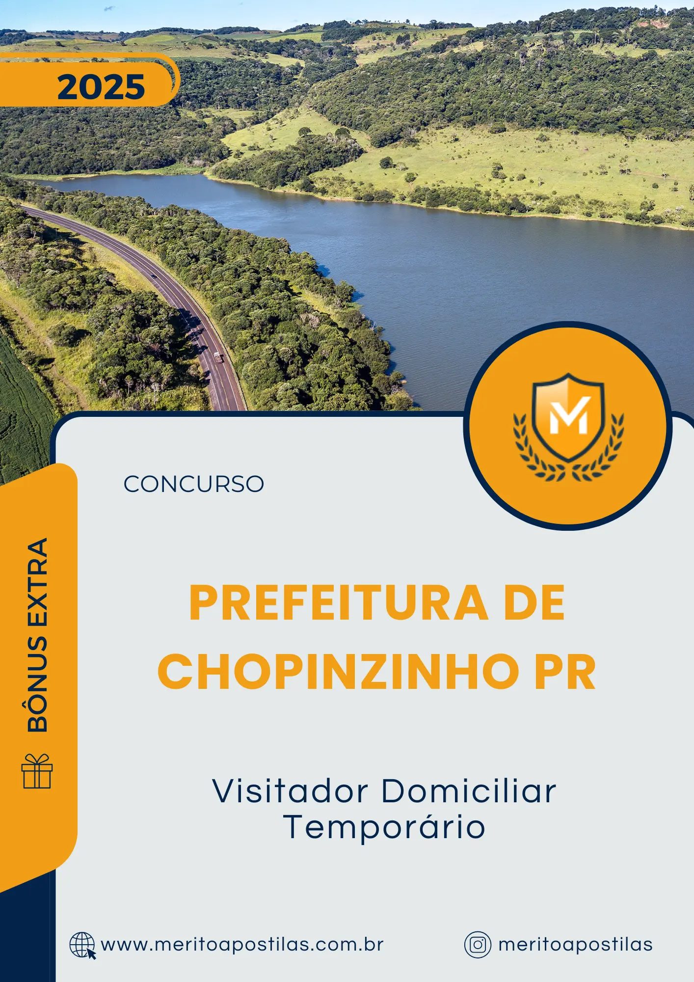 Apostila Visitador Domiciliar Temporário Prefeitura de Chopinzinho PR 2025