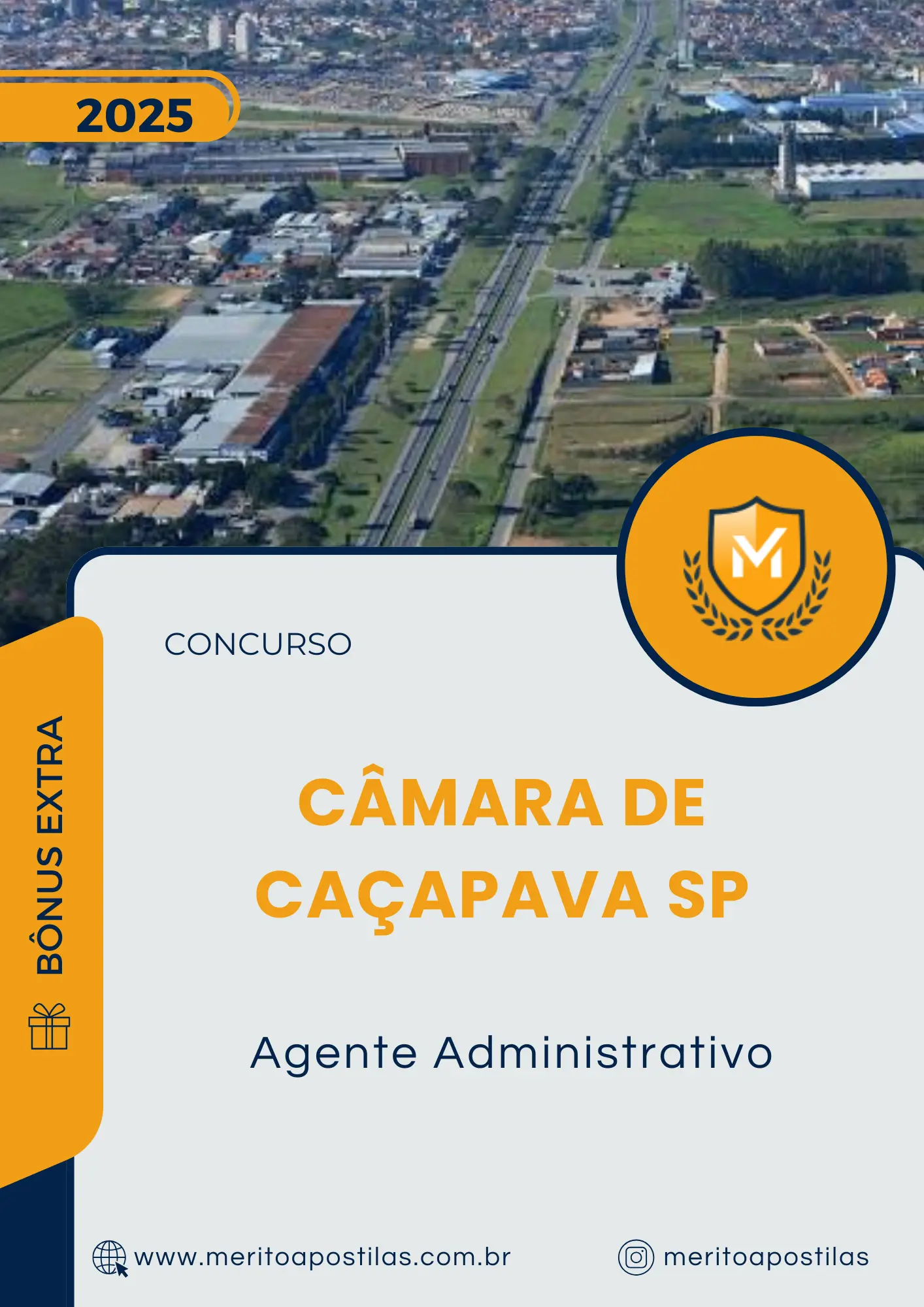 Apostila Agente Administrativo Concurso Câmara de Caçapava SP 2025