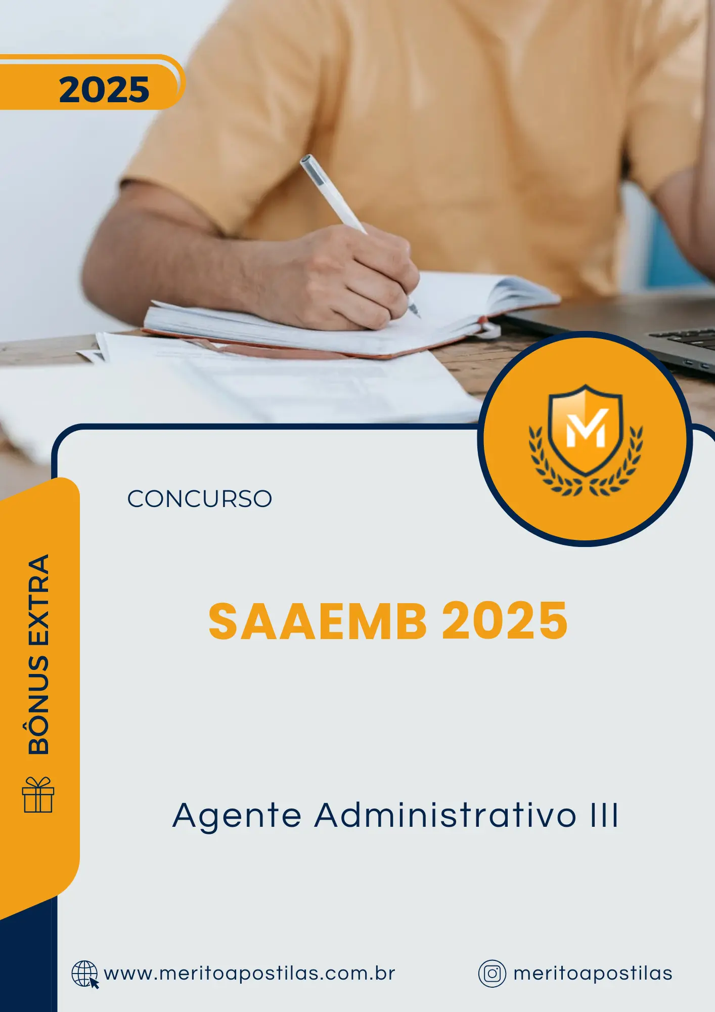 Apostila Agente Administrativo III Concurso SAAEMB 2025