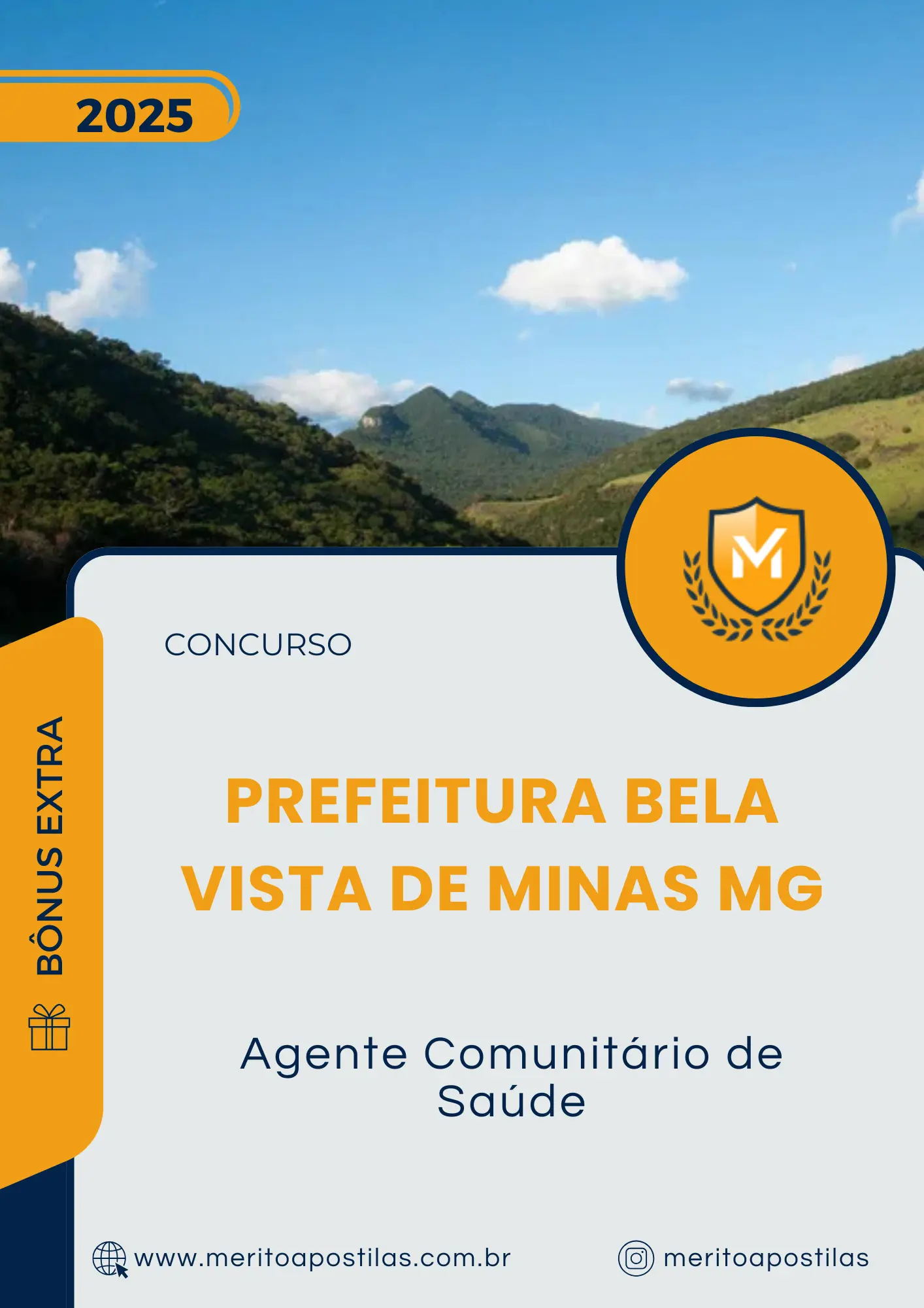Apostila Agente Comunitário de Saúde Prefeitura Bela Vista de Minas MG 2025