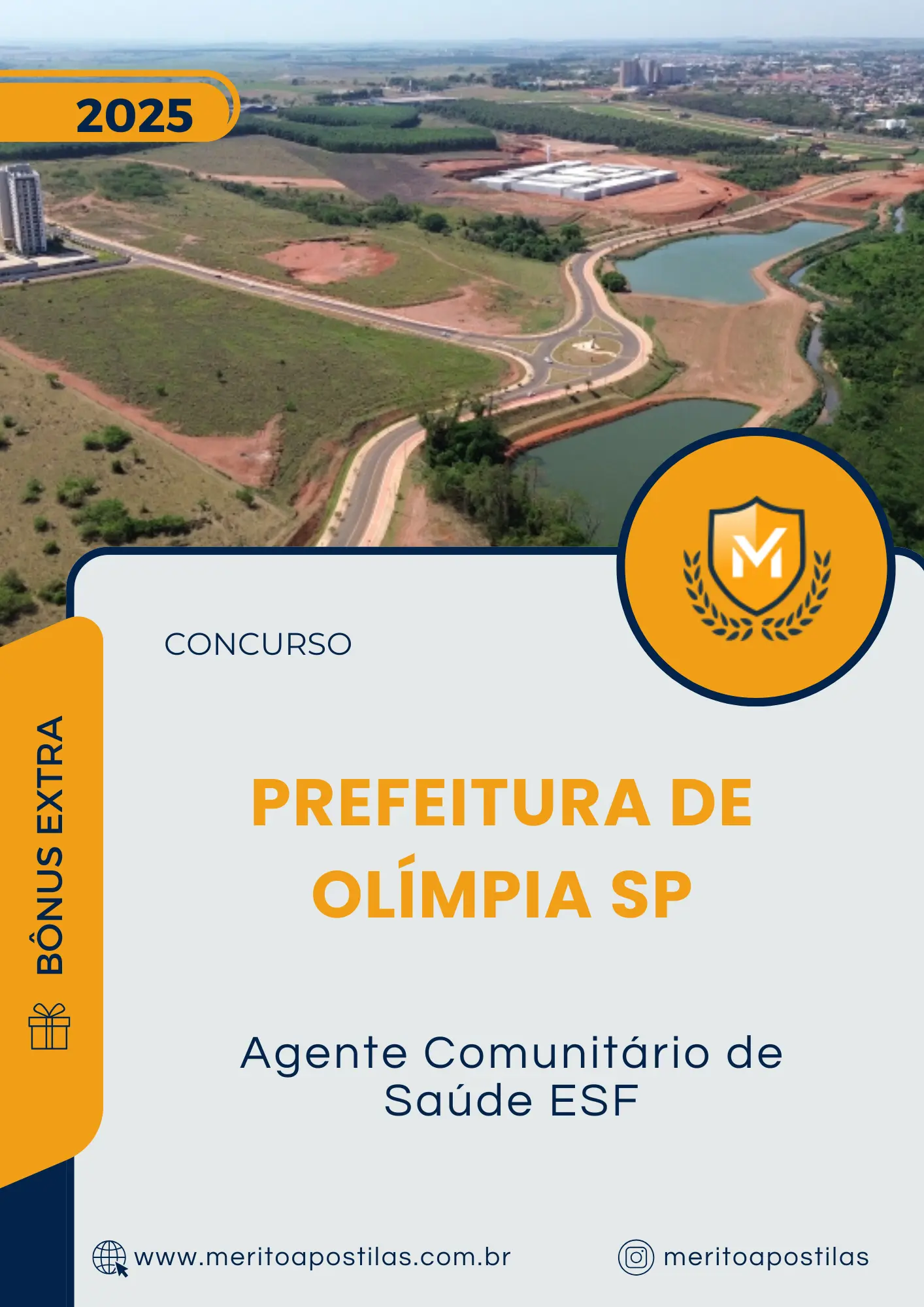 Apostila Agente Comunitário de Saúde ESF Prefeitura de Olímpia SP 2025