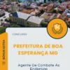 Apostila Agente De Combate Às Endemias Prefeitura de Boa Esperança MG 2025