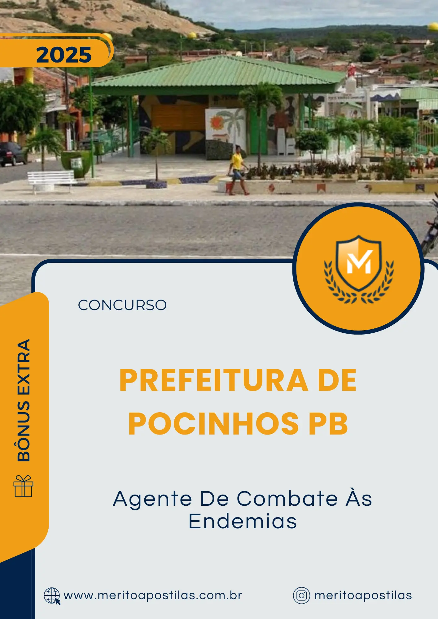 Apostila Agente De Combate Às Endemias Prefeitura de Pocinhos PB 2025