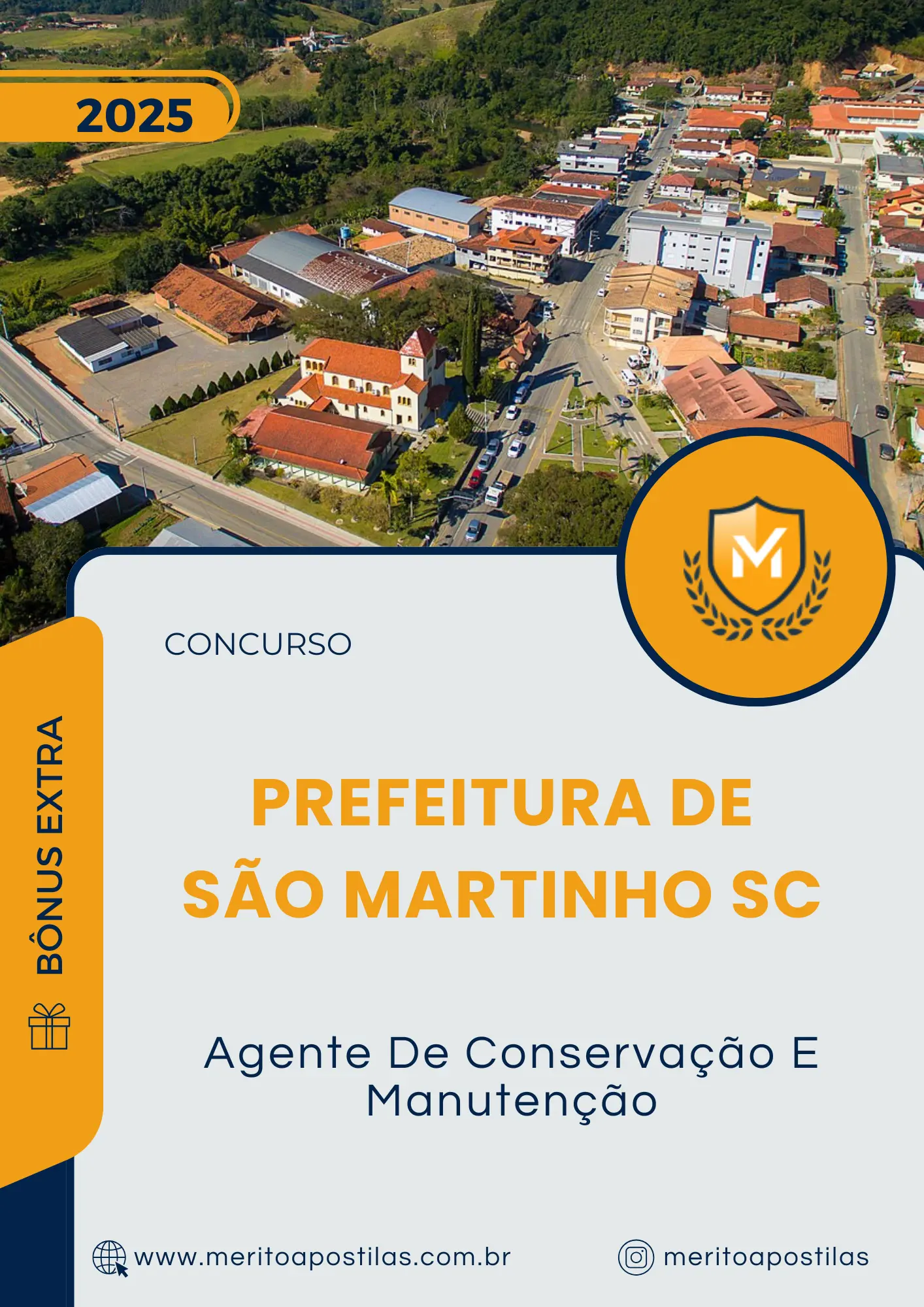 Apostila Agente De Conservação E Manutenção Prefeitura de São Martinho SC 2025