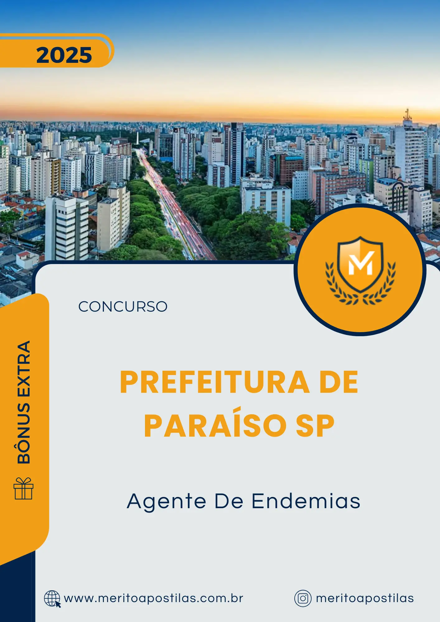 Apostila Agente De Endemias Prefeitura de Paraíso SP 2025