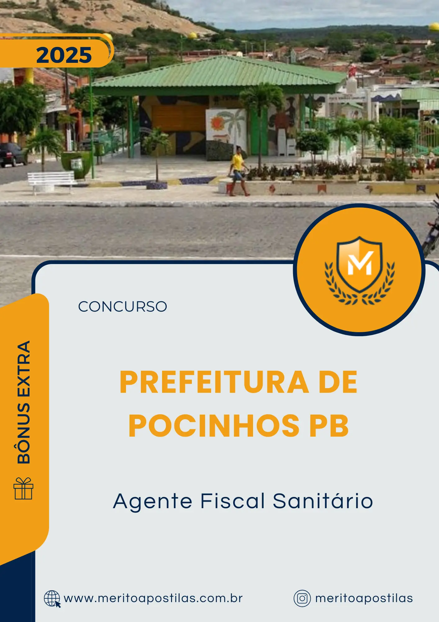 Apostila Agente Fiscal Sanitário Prefeitura de Pocinhos PB 2025