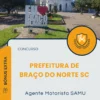 Apostila Agente Motorista SAMU Prefeitura de Braço do Norte SC 2025