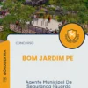 Apostila Agente Municipal De Segurança Guarda Municipal Concurso Bom Jardim PE 2025