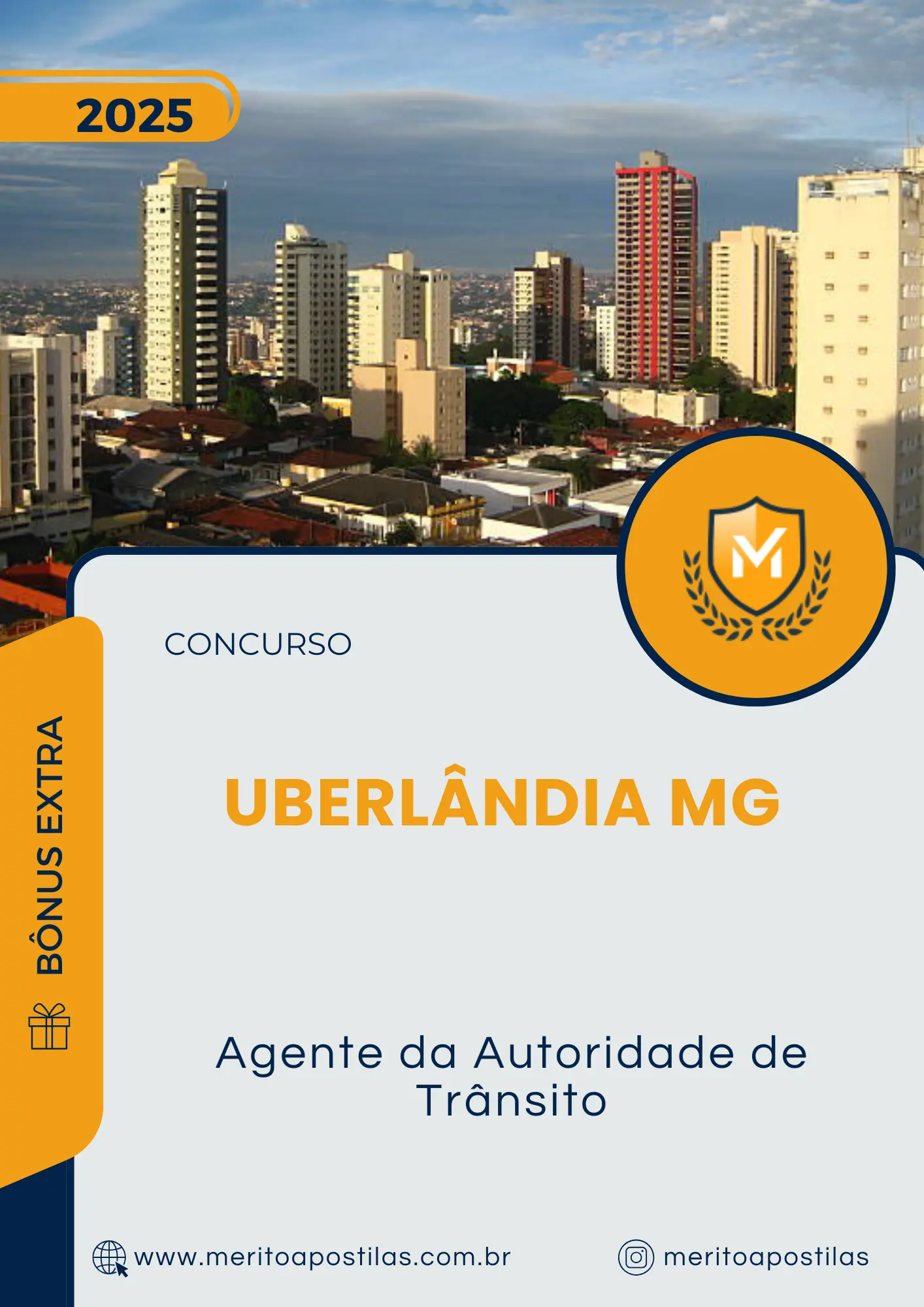 Apostila Agente da Autoridade de Trânsito Concurso Uberlândia MG 2025