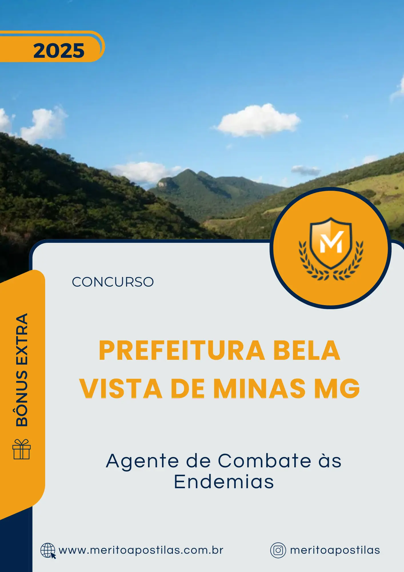 Apostila Agente de Combate às Endemias Prefeitura Bela Vista de Minas MG 2025