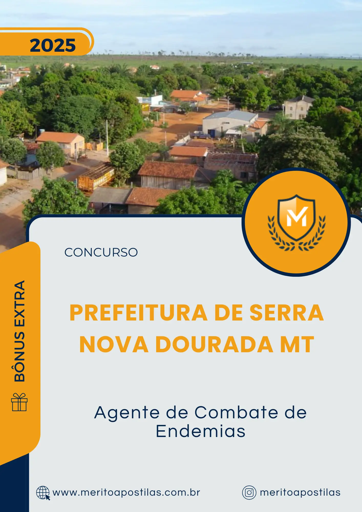 Apostila Agente de Combate de Endemias Concurso Prefeitura de Serra Nova Dourada MT 2025