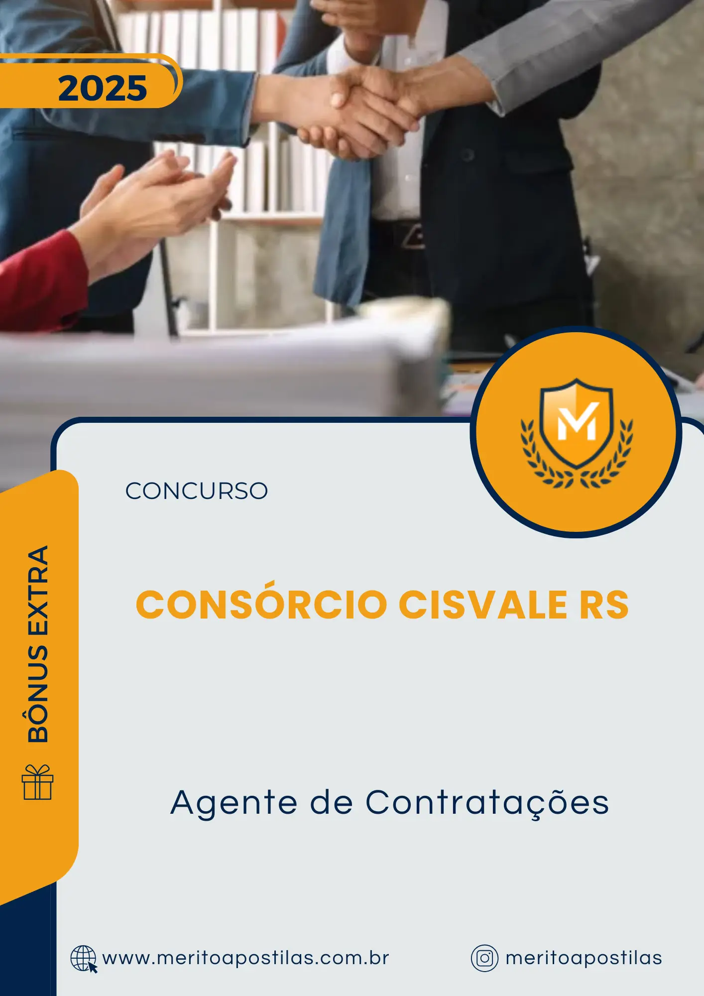 Apostila Agente de Contratações Concurso Consórcio CISVALE RS 2025