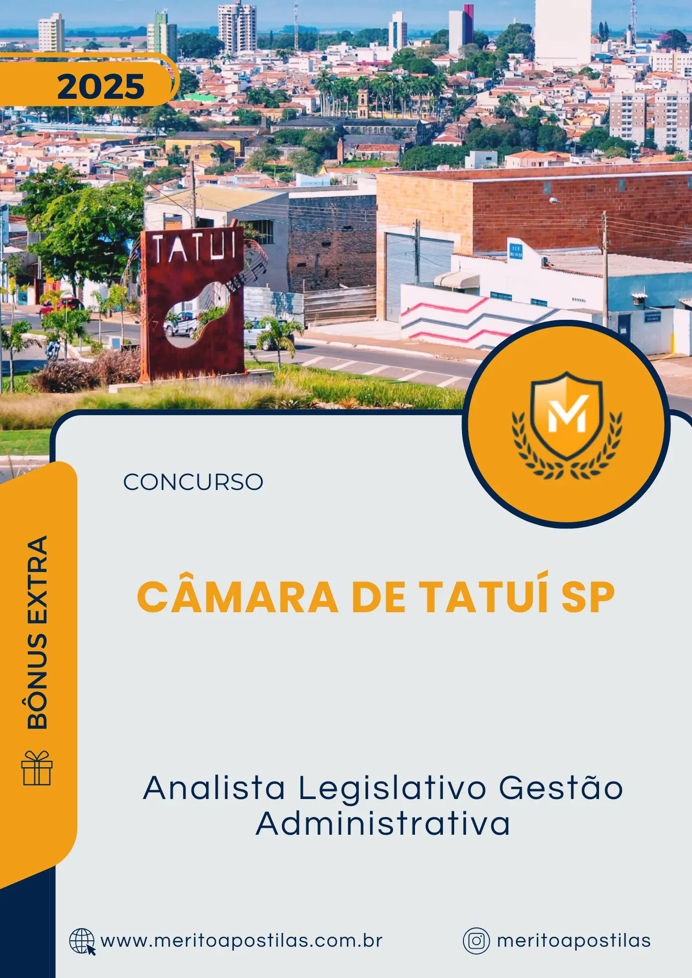 Apostila Analista Legislativo Gestão Administrativa Concurso Câmara de Tatuí SP 2025