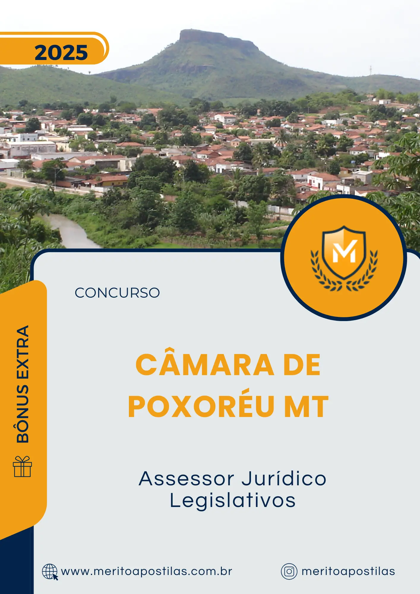 Apostila Assessor Jurídico Legislativos Câmara de Poxoréu MT 2025