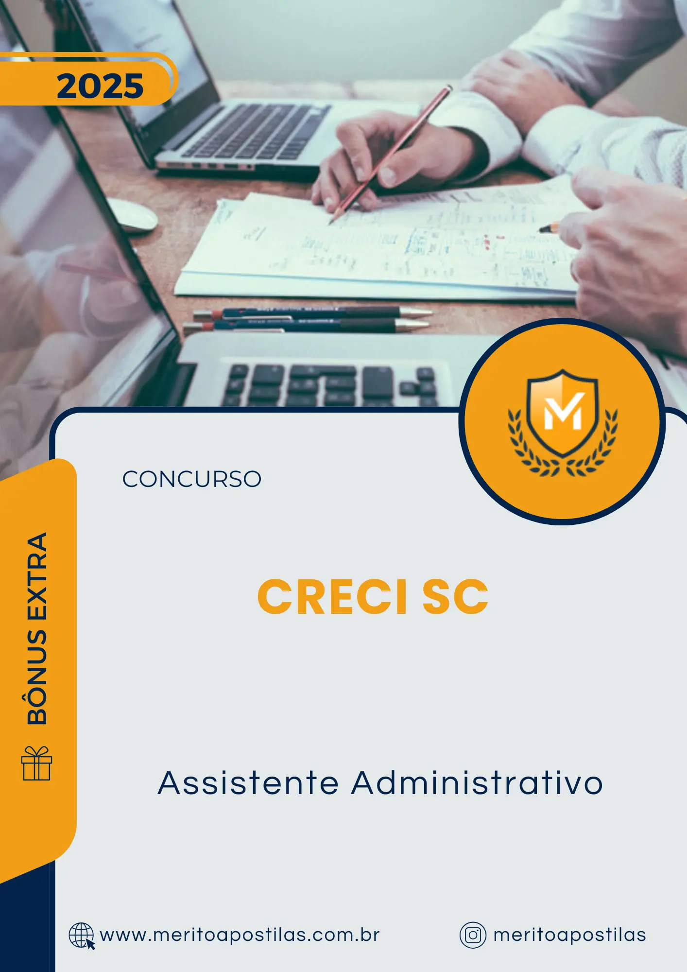 Apostila Assistente Administrativo Concurso CRECI SC 2025
