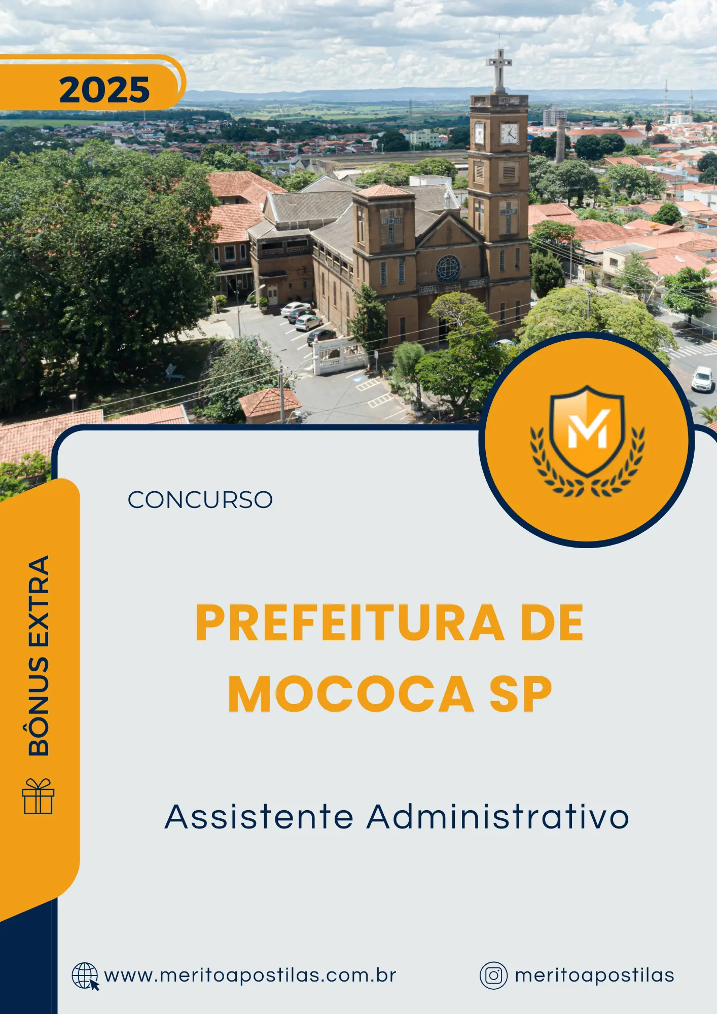 Apostila Assistente Administrativo Prefeitura de Mococa SP 2025
