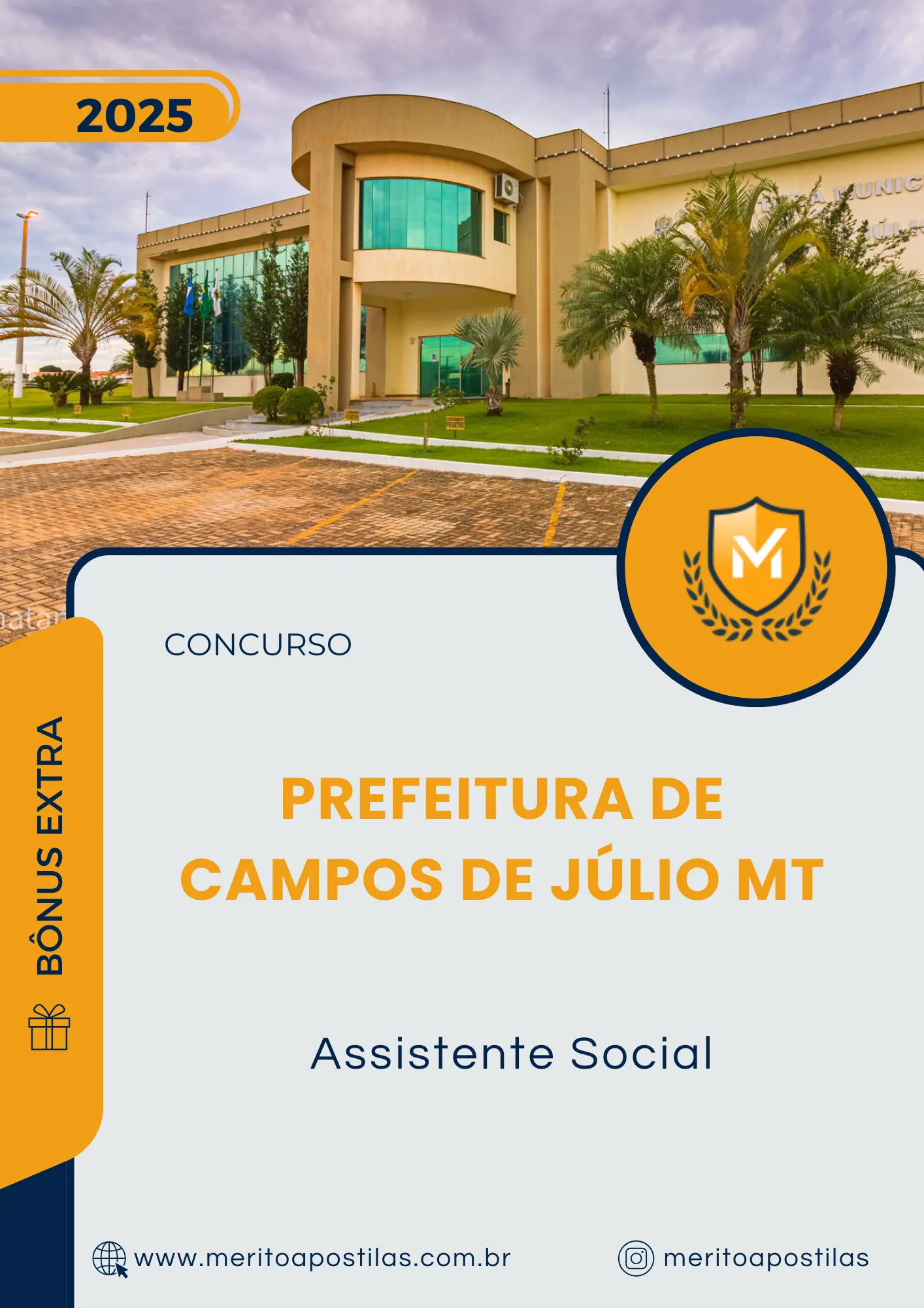Apostila Assistente Social Prefeitura de Campos de Júlio MT 2025