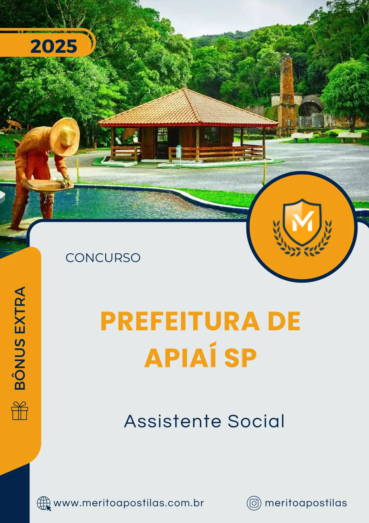 Apostila Assistente Social Prefeitura de Apiaí SP 2025